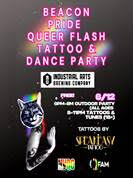 Beacon Pride Queer Flash Tattoo and Dance Party